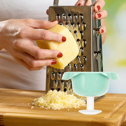 PRETYZOOM 2pcs Food Safety Holder Grater Cutting Assistant Hand Protectors for Kitchen Tools Slicing Handheld Guard for Cheese Grater