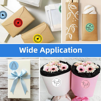 1600 PCS, 3/4" Color Round Dot Stickers, 10 Colors-20 Sheets | Circle Color Coding Blank Labels for Kids/Office/Classroom, Easy Peel, Ideal in Garage/Yard Sale Price self-adhesive Labels