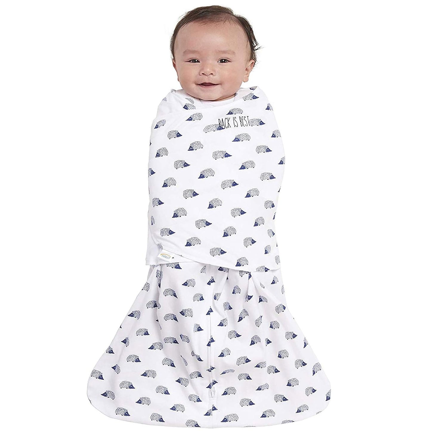HALO 100% Cotton Sleepsack Swaddle, 3-Way Adjustable Wearable Blanket, TOG 1.5, Pink Floral, Newborn, 0-3 Months - Colors B