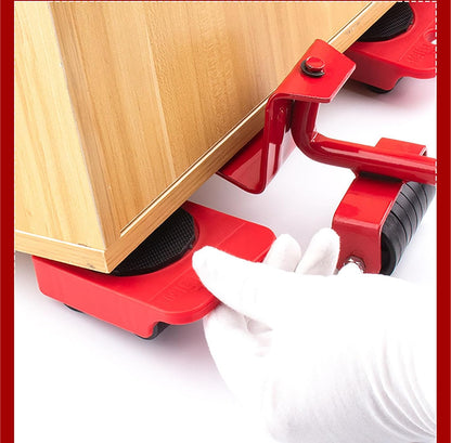 Large Furniture Mover Tool Set, 5 Pcs Appliance Lifter and Mover for Lifting and Moving Less Than 220 Pounds (M)