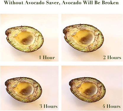 Avocado Saver for Fridge, Leakproof Food Grade Avocado Container to Keep Fresh, Easy to Clean Reusable Food Crisper Storage Box, Saver for Fridge