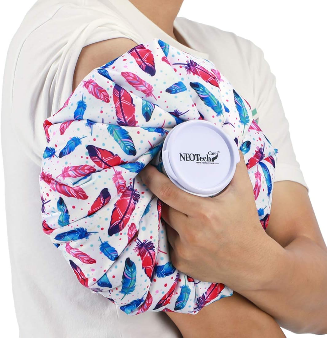 Neotech Care Ice Bag with Screw Top Lid (Smiley Face Design, 8 inch)