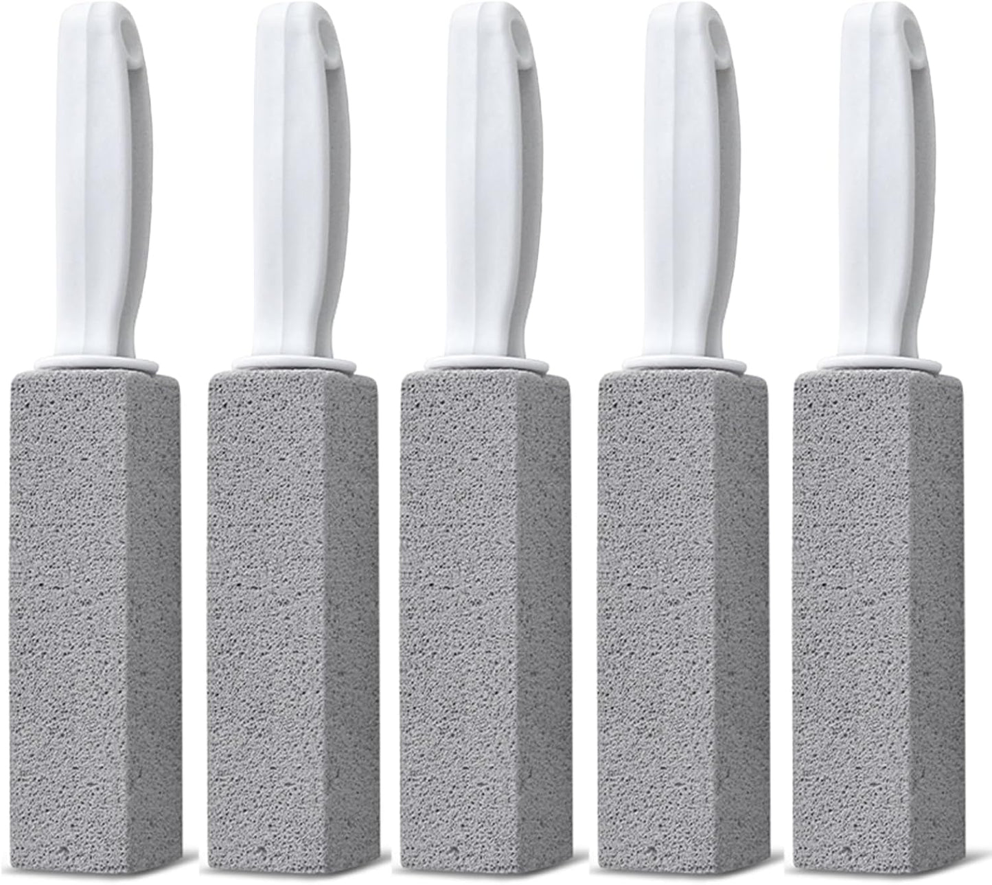 Emycool Pumice Stone Toilet Bowl Cleaner, 12 Pack Toilet Pumice Stone with Handle for Toilet Cleaning, Bathtubs, Sinks, Swimming Pools, Grills