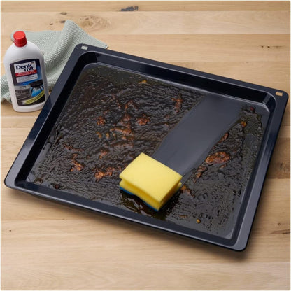 Denkmit Oven and Grill Cleaner Gel, 240 ml (8.12 ounce) - Powerful Cleaning Formula for Stubborn Grease and Grime - Made in Germany