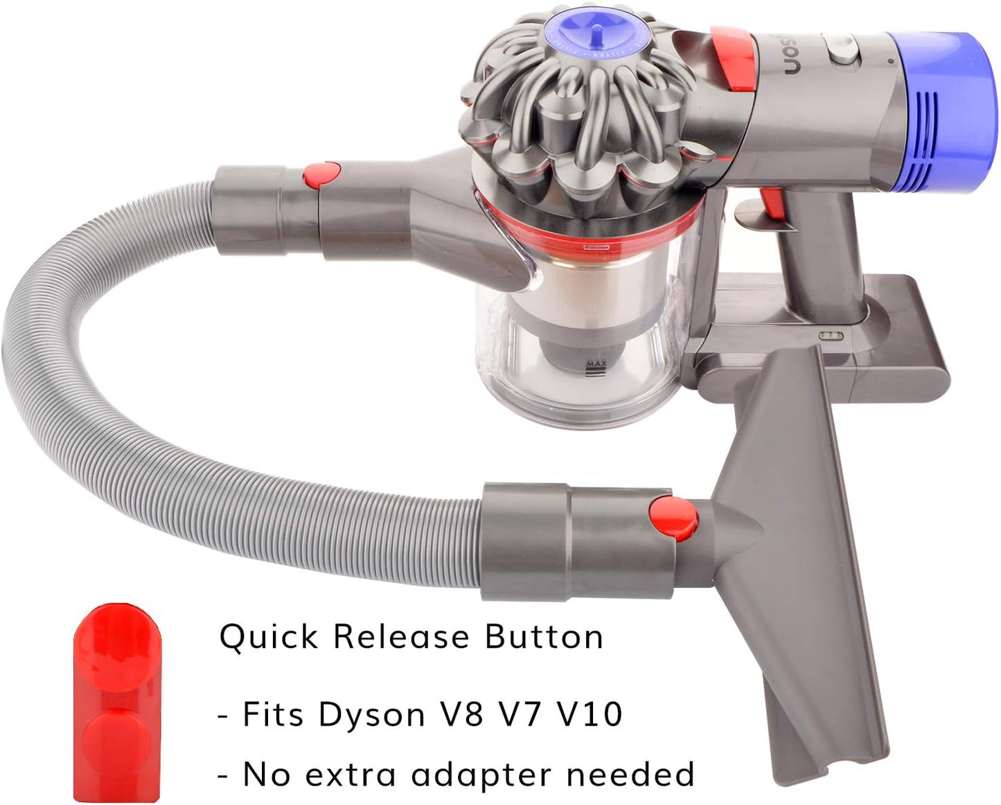 Attachment Kits for Dyson Vacuum Cleaner,Hose,Crevice Tool,Dryer Lint Vac Attachment for Dyson V15 V15s V11 V8 V9 V7 V10 V12 Detect Cyclone Absolute Cordless Handheld Vacuum Cleaner