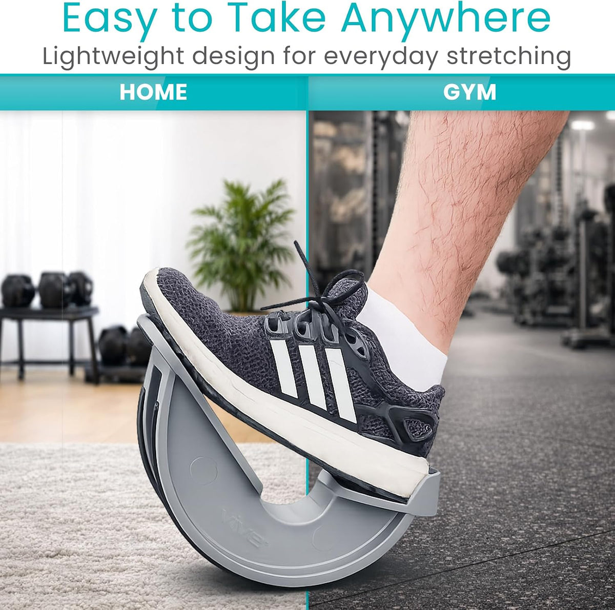 Vive Foot Rocker - Calf Stretcher for Achilles Tendinitis, Heel, Feet, Shin