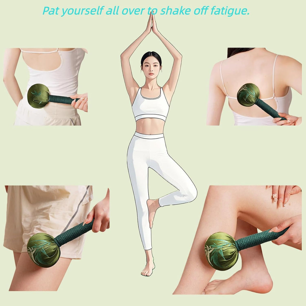Body Massage Hammer, Manual Back Massager Tool for Body Relief