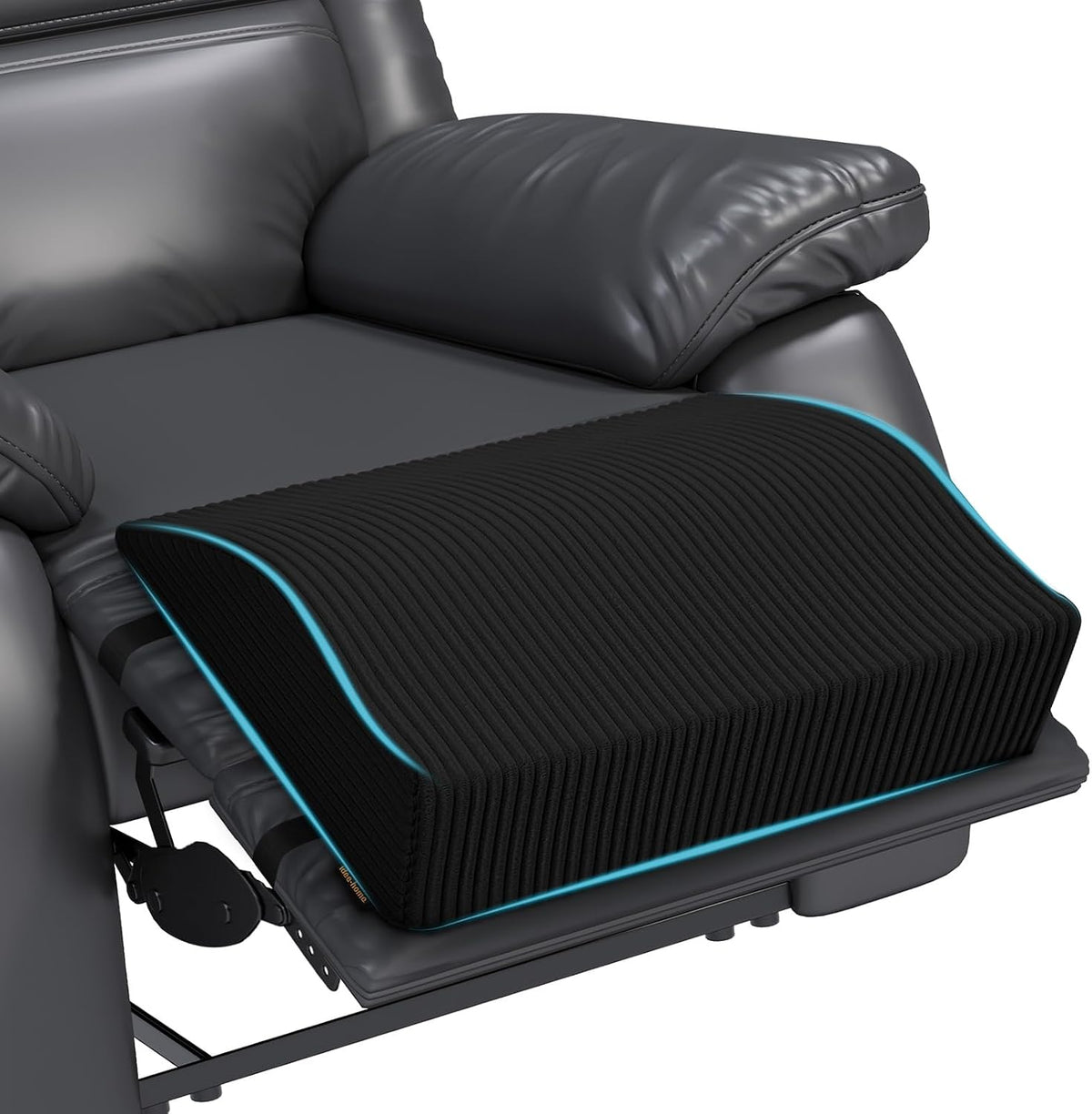 idee-home Recliner Leg Rest Cushion, Recliner Footrest Extender Pillow