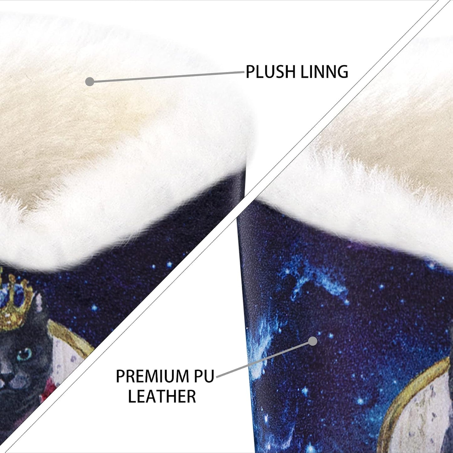 Plush Fluffy Lined Anti-scratch Eyeglasses Holder Protective Glasses Stand Case