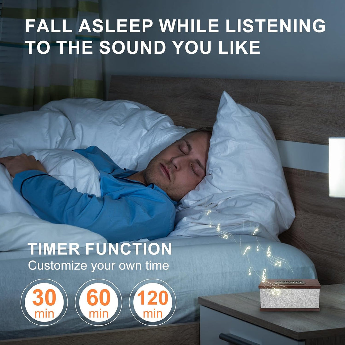 Sound Machine White Noise Machine with 70 Natural Soothing Sounds Sleeping Timer Memory Function 30 Volume Levels Brown Noise Sleep Sounds Machine Powered by USB for Baby Kids Adults,Black