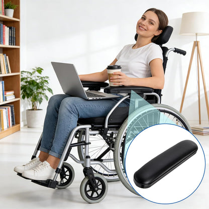 Covzoe 4 Pack Wheelchair Armrest Pads, 10-1/4" Long Wheelchair Arm Cushion