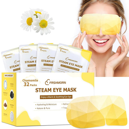 Steam Eye Mask Heated Eye Masks For Dry Eyes, Unscented
