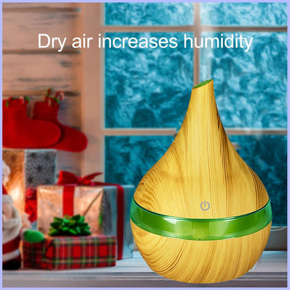 300ml Cool Mist 7 Colorful Lights Humidifier, 10-20 Hour Runtime for Plants