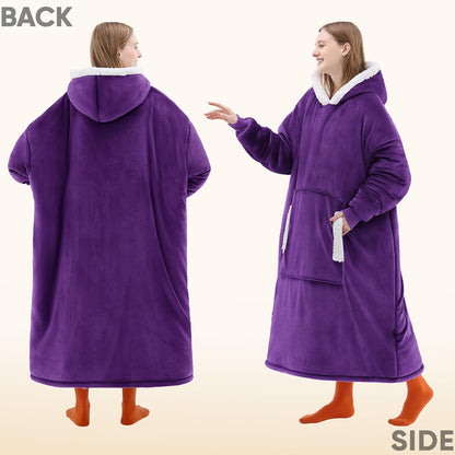yescool Wearable Blanket Hoodie as Christmas Birthday Gifts for Women Mom - Colors A