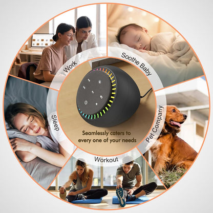 DreamSky Sound Machine for Sleep, White Noise for Sleeping Adults & Baby