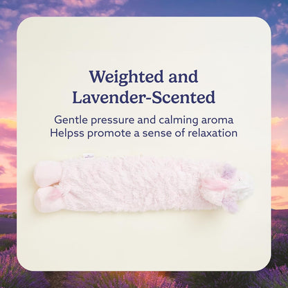 warmies Microwavable Neck & Shoulder Wrap, Weighted Neck Heating Pad, 2 lb