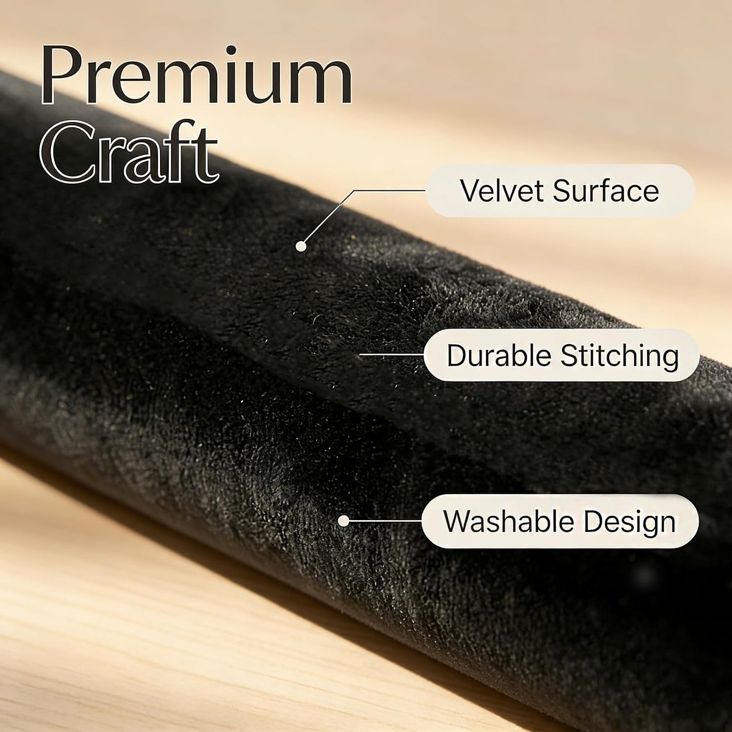 39" Door Draft Stopper - Adjustable Under Door Blocker, Double Sided Weather Stripping for Noise & Dust Proof - Universal Fit (Removable Fabric/Sponge)(Black)