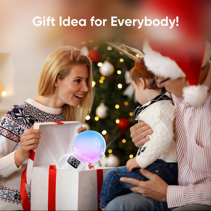 AFEXOA Astronaut Sunrise Alarm Clock with Wake Up Light for Kids