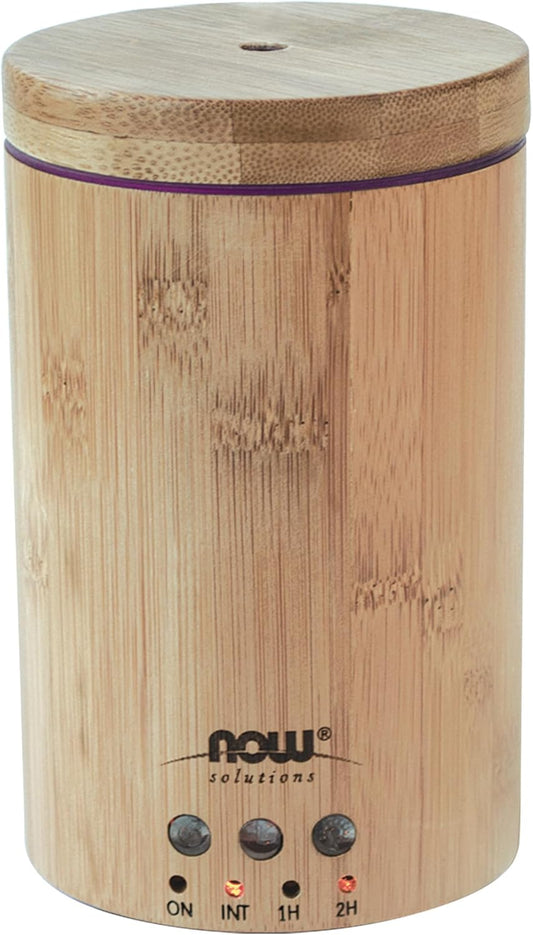 NOW Solutions, Real Bamboo Ultrasonic Aromatherapy Oil Diffuser