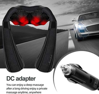 Shiatsu Neck and Back Massager with Heat for Pain Relief Deep Tissue Gifts