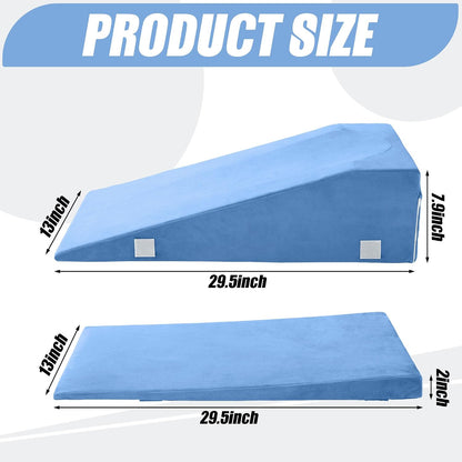 ROYALAY Leg Elevation Pillows for After Surgery, Adjustable Height Knee Surgery Recovery Equipment, Knee Replacement Recovery Aids for Hip Ankle Pain Relief Patent Pending