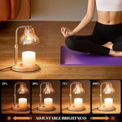 Candle Warmer Lamp with Timer,Birthday Gifes for Women and House Warming