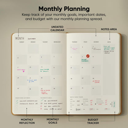 Dated, 2026 Planner, 5.8” x 8.3” - The #1 Productivity Planner to Achieve Your 2026 Goals - Planner 2026-2027 by PRODUCTIVITY STORE (A5, GREY)