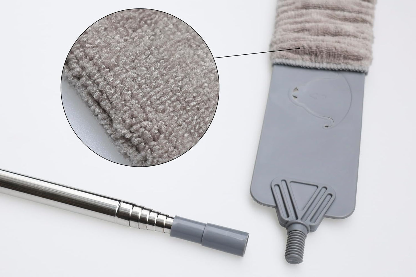 100" Retractable Gap Dust Cleaner Cleaning Tools, Under Appliance Cleaning Gadgets, Microfiber Gap Duster, Underneath Cleaning Tools for Fridges, Couch, Stove, Bed, Furniture