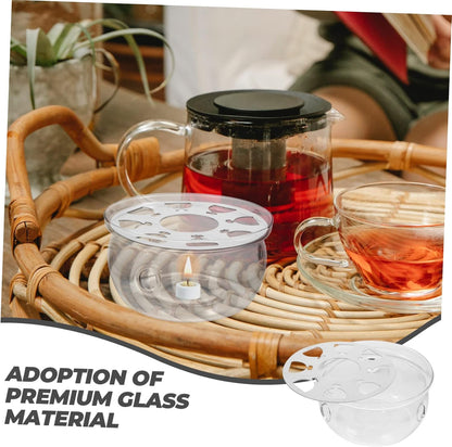 Teapot Heating Base Tea Warmer Small Kettle Base Tea Heater Retro Design