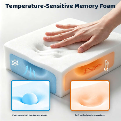 Ergonomic Memory Foma Car Seat Cushion Reducing Sciatica Pressure