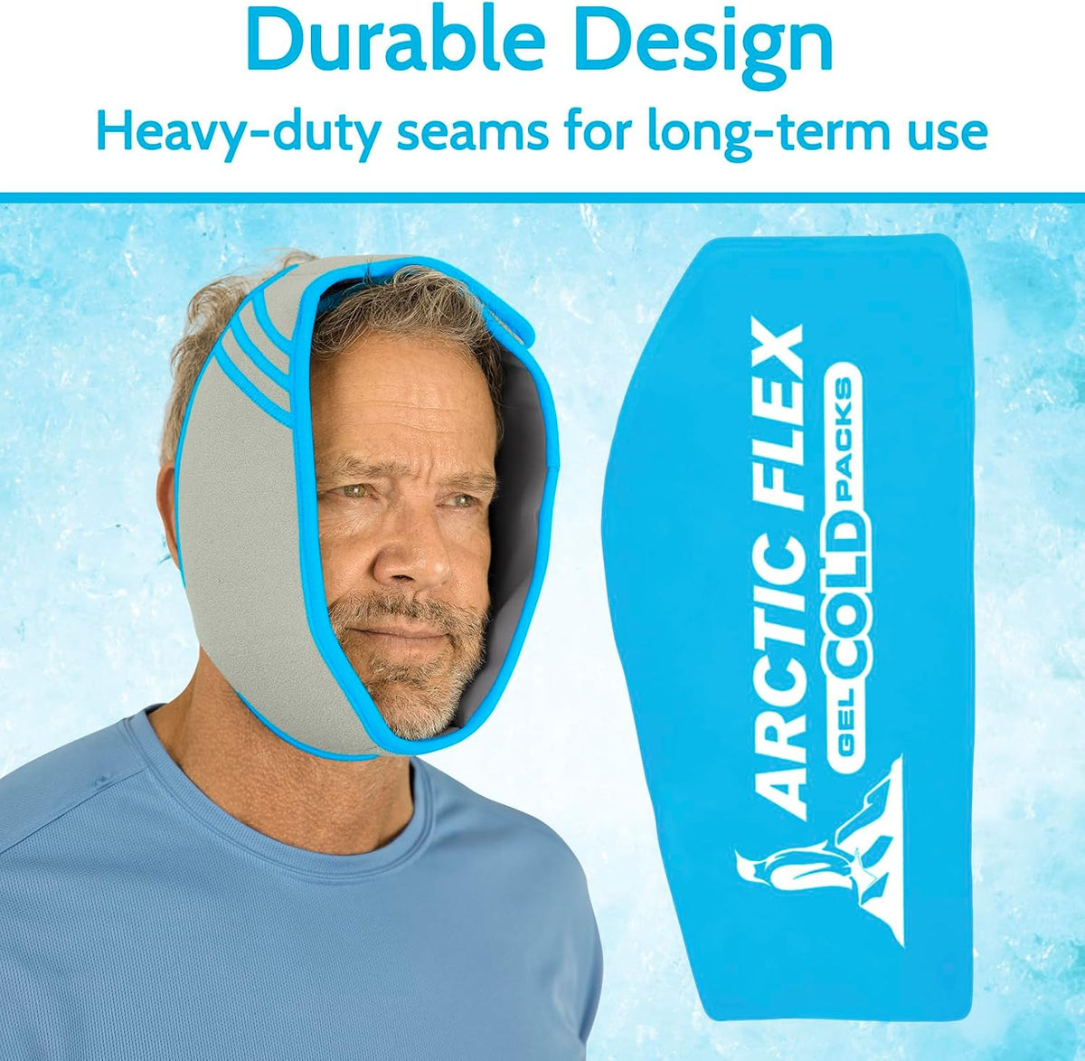 Arctic Flex Gel Replacement Packs - Ice Packs Reusable for Elbow Ice Brace