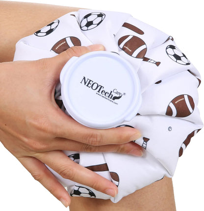 Neotech Care Ice Bag with Screw Top Lid (Smiley Face Design, 8 inch)