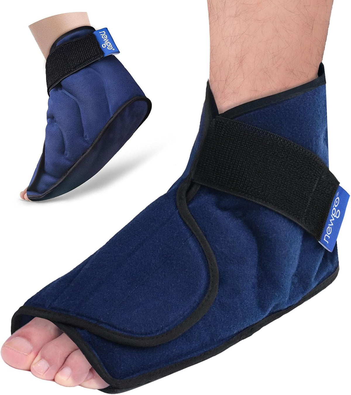 NEWGO Ice Pack for Foot Injuries Recovery, Blue