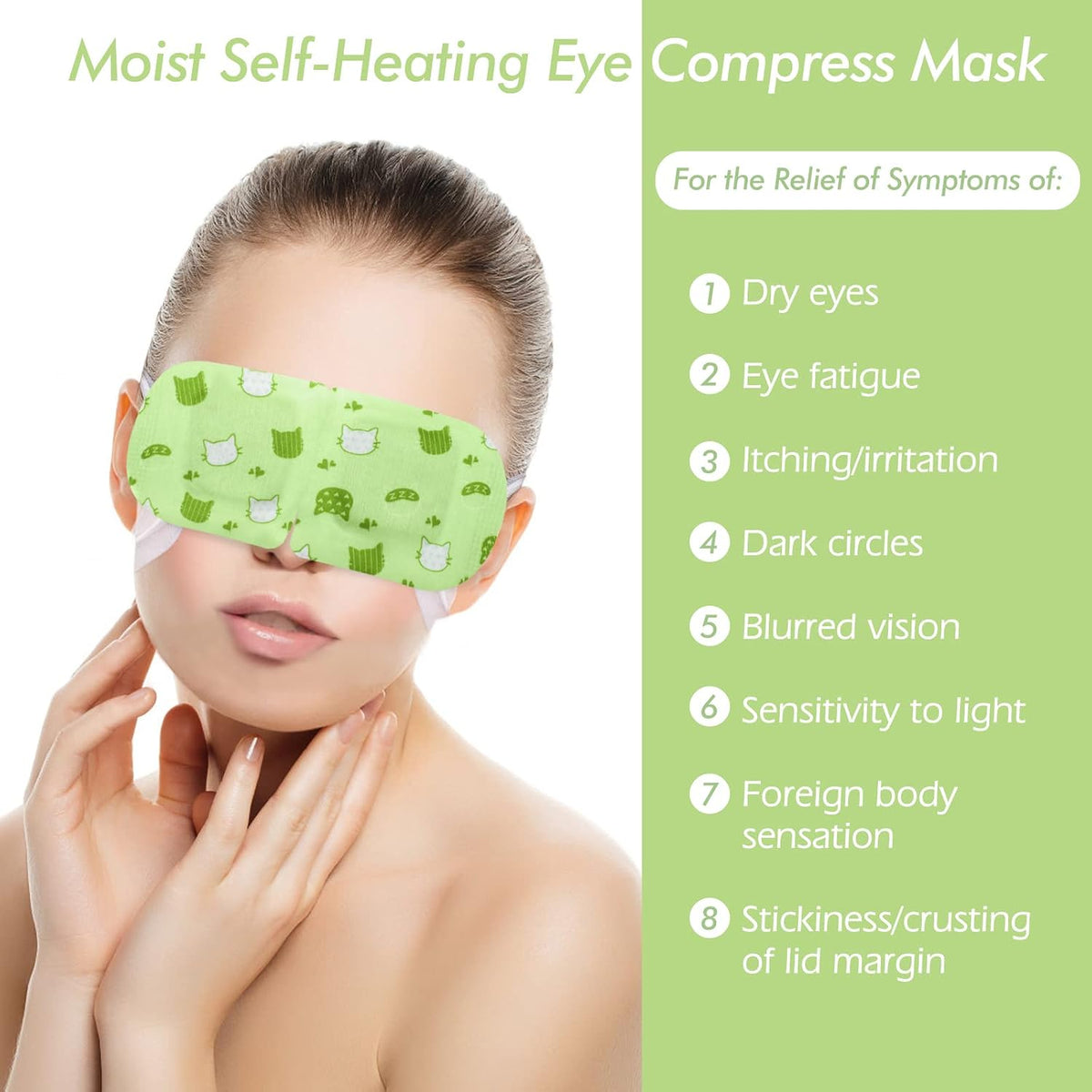 Jekeno Steam Eye Mask Heated Eye Masks for Dry Eyes