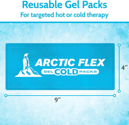 Arctic Flex Gel Replacement Packs - Ice Packs Reusable for Elbow Ice Brace