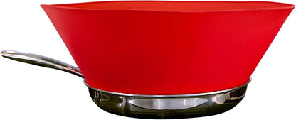 10 (Medium) - Red - Splatter Guard, as Seen on Shark Tank
