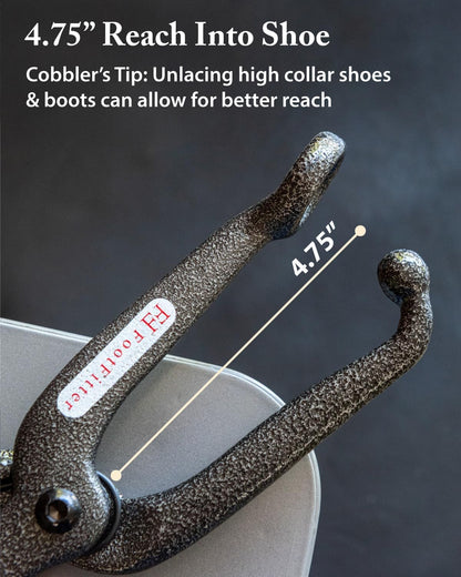 FootFitter Cast Iron Ball & Ring Shoe Stretcher for Targeted Relief