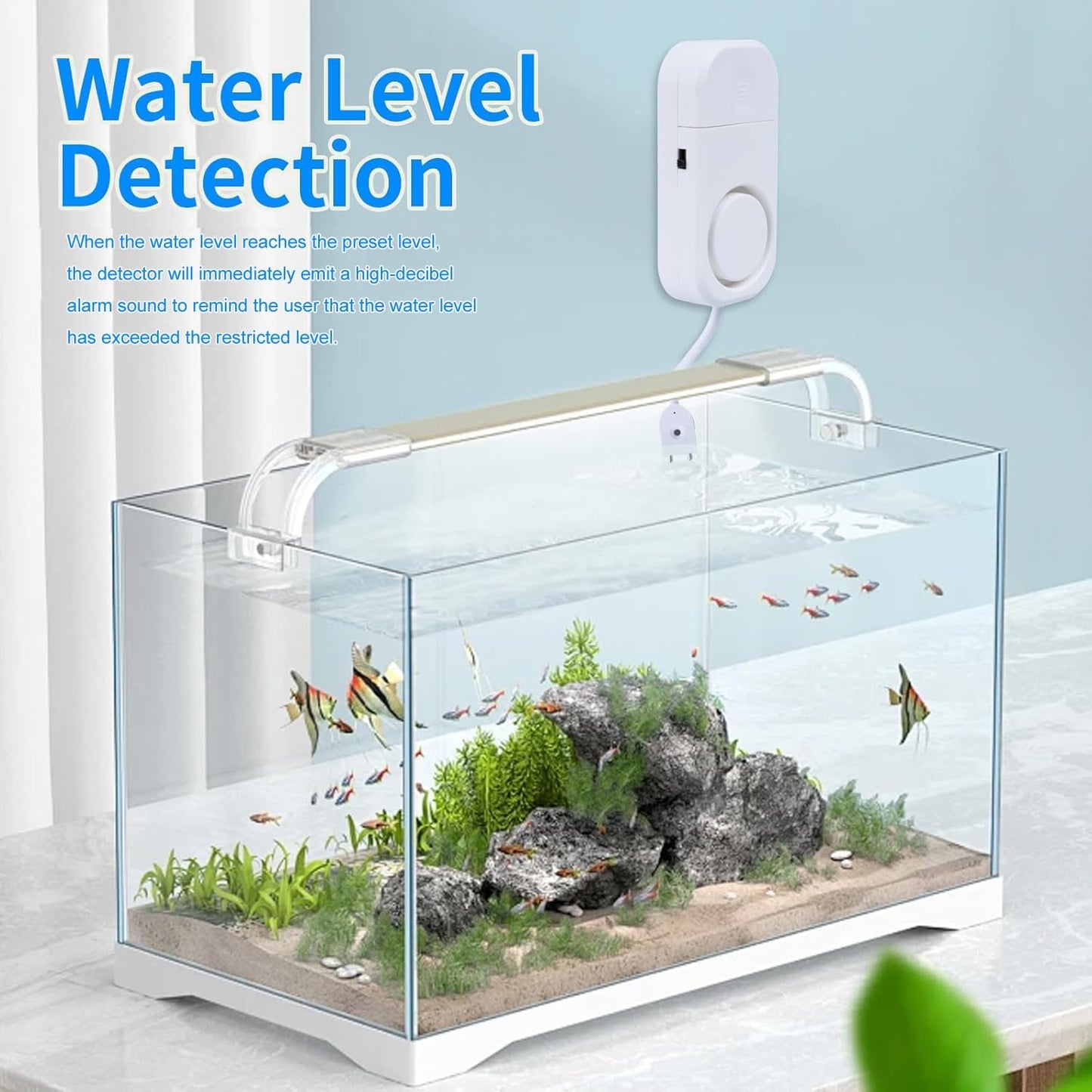 Smart Water Leak Detector, 120dB Adjustable Alarm Suit for Home，Water Sensor for Basement, Water Leak Alarm,3 PCS