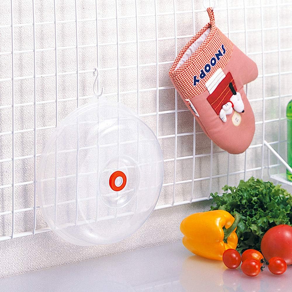 KINGZHUO 9 Inch Microwave Cover - BPA Free Food Protective Plate & Splatter Guard