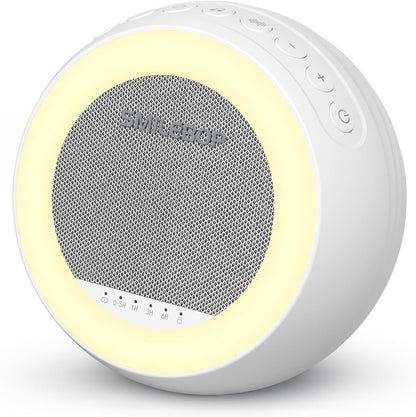 Sound Machine for Baby&Adults with Light, White Noise for Sleeping