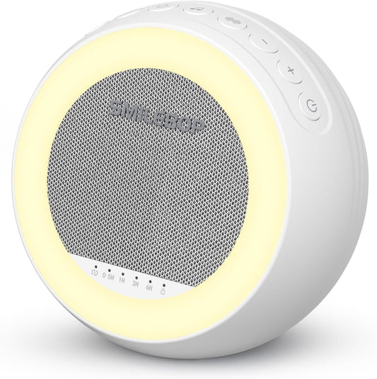Sound Machine for Baby&Adults with Light, White Noise for Sleeping