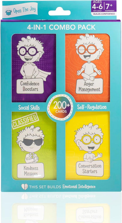 Kindness Mission Cards for Kids | 56 Secret Missions to Build Empathy, Compassion & Social Skills | Fun Screen-Free Activity Game for Families & Classrooms | Ages 4+ | SEL Learning Cards