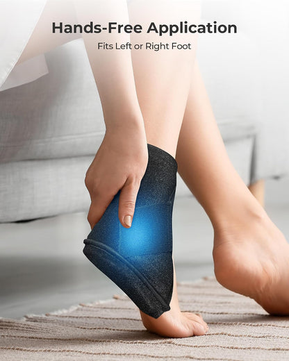 Koonie Ankle Ice Pack Wrap for Swelling, Plantar Fasciitis, Planters Facetious Relief, Reusable Ankle Brace Ice Pack, Cold Therapy Sock Compression for Achilles Tendonitis, Sore Feet, Foot & Heel