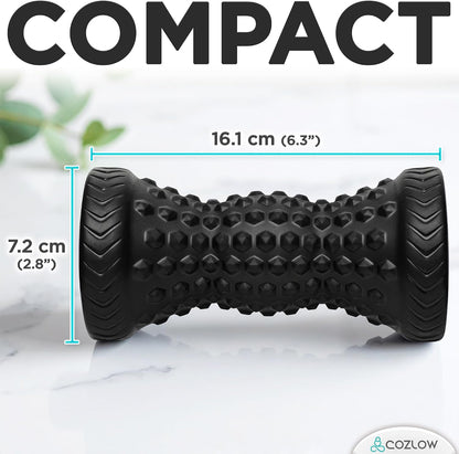 COZLOW - Foot Massager for Plantar Fasciitis Relief - Wooden Massage Roller with Arch Shape Design - Foot Pain Relief, Neuropathy, Heel Spur Pain, Stress Relief, and Relaxation - Muscle Therapy Tool
