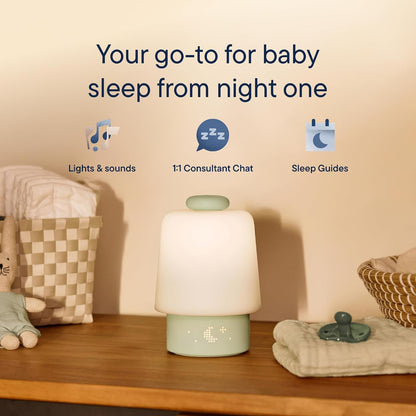 Hatch Baby Sound Machine & Night Light Routine Builder (Greige)