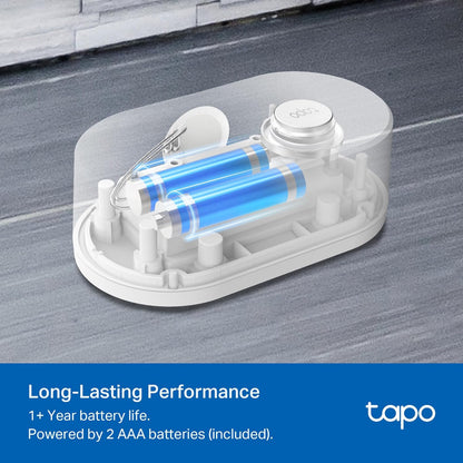 Tapo Smart Water Leak Detector, Requires Tapo Hub, T300 | Water Leak Sensor Wi-Fi with Rapid Dripping Detection, 90dB Adjustable Alarm, App Alerts, Works with Alexa and Google Home