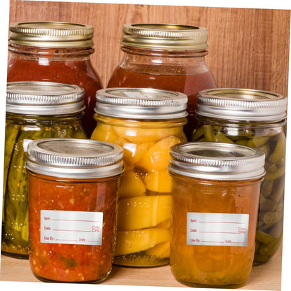 SHINEOFI Removable Food Date Labels for Kitchen Containers Pantry Freezer Canning Meal Prep Organization Stickers