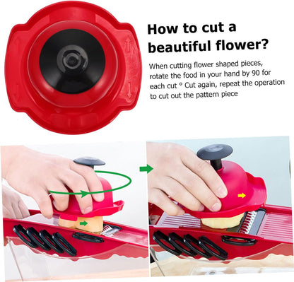 Food Grater Finger Guard Multi-functional Food Safety Holder for Slicing Vegetables Easy to Clean for Potatoes Onions Cheese and Fruits