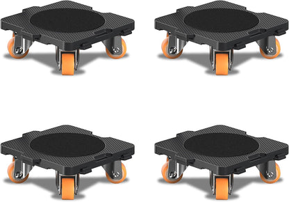 ONEON Furniture Mover with Wheels, 360° Rotation Wheels Furniture Dolly for Moving Heavy Furniture, Appliances, 660 LB Max Load Capacity with Auxiliary Lifter - Connect Dolly