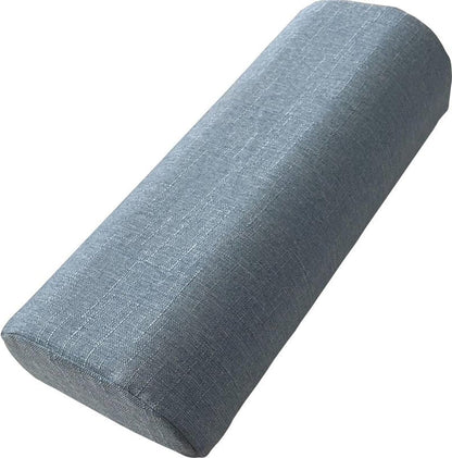 Knee Pillow Half Moon for Back Sleeping, Knee Wedge Pillow for Back Pain,Body Pillow Leg Pillow for Side Sleeping, Knee Bolster Pillow for Legs Support, Half Moon(17,45x18x10cm/18x7x4in)